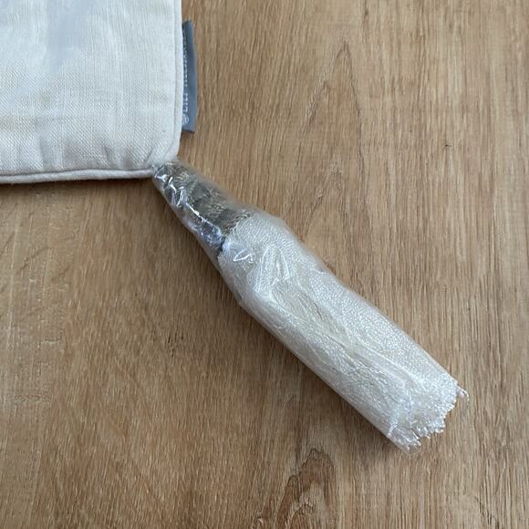 Lili Alessandra 10x10 Imperial Crown Pillow Cover Case Only NWOT Tassel Zardozi - Picture 2 of 7